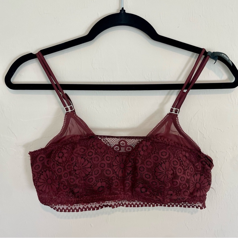 Aerie Real PowerWireless Push Up Joy Lace Bra - Picture 9 of 9